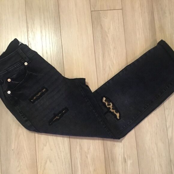 NWT INC Int’l Concepts Size 2 Animal Print Jeans - Picture 2 of 13